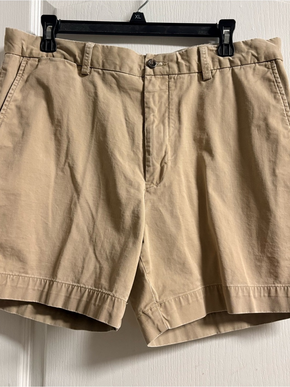 Polo by Ralph Lauren Tan Flat Front Chino Shorts